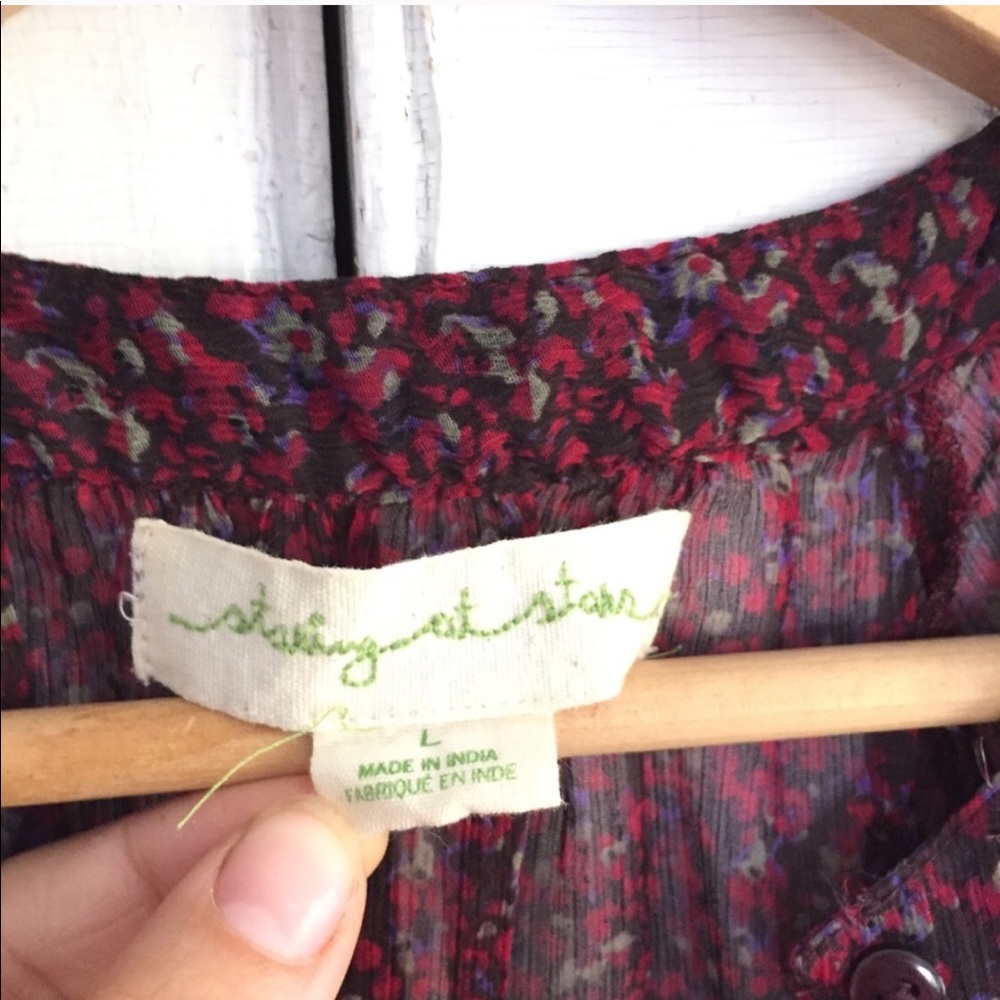 Urban Outfitters Staring at Stars floral tunic - Picture 2 of 8